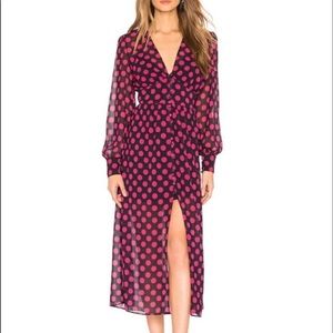 L’Academie Phylicia Midi Dress From Revolve